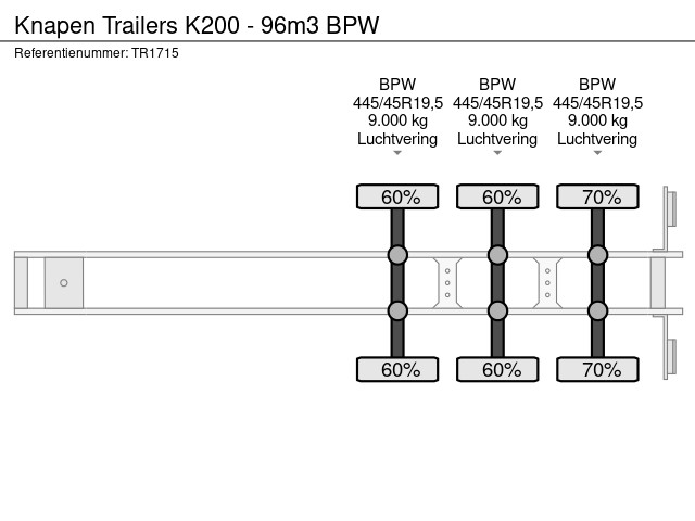Knapen Trailers K200 - 96m3 BPW - Image 12